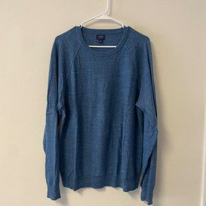 Blue J.Crew Crewneck Sweater (L)